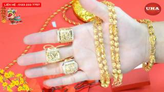 Trang Sức Nam Mạ Vàng Rồng 18K - UHA jewels & accessories