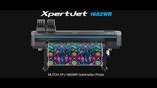 Mutoh XpertJet 1682WR 64" Dye-Sublimation Printer Demonstration