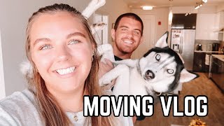 PACKING UP OUR APARTMENT | Moving Vlog #1