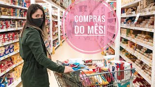 Compras do mês de agosto! Quanto gastamos para 5 pessoas?