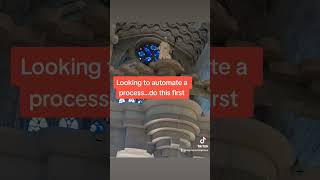 Looking to automate a process...do this first #business #process #productivityhack