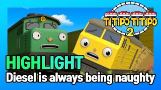 TITIPO S2 E3 Highlight | Diesel is always being naughty | Diesel is Different