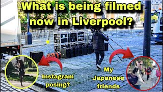 More filming in Liverpool, but what is it? It looks big