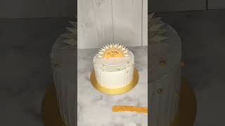 sunshine theme cake