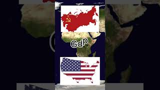 Soviet Union Vs USA| 700 subscriber special #geography #empires #capcut ￼