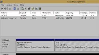 Single Primary Partition