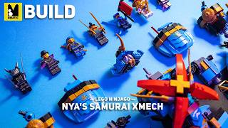 🎧 Ninjago ASMR Build | Satisfying Snaps | Nya's Samurai XMECH 71775