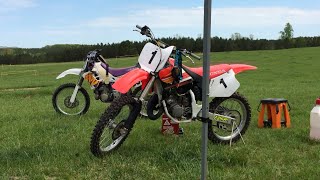 VINTAGE RACING on 1996 HONDA CR 125