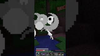 Four creepers tried to blow me ↑ in the jungle | Minecraft Survival Guide #shorts