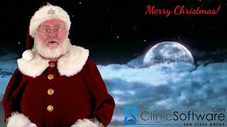 Message from Santa for all ClinicSoftware.com CRM Community