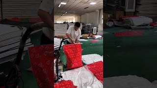 इतने बड़े mattress को पैक कैसे करते है। #shortsfeed #shortvideos #viral #shorts