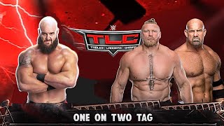 Handicap Match | One on Two Tag | Extreme Rules | WWE TLC