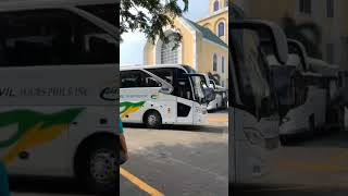 Bus Spotted ELAVIL tours Phil inc Higer 9898 Tourist Bus.