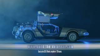 Original Eaglemoss Build The DeLorean Advert 2016