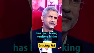 Jaishankar takes a dig at Rahul Gandhi "Army is not on China Border on Rahul Gandhi 