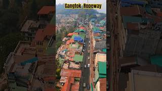 Gangtok Ropeway:Stunning views #gangtok #sikkim #darjeeling #gurgaon #travelgangtok #himalayanviews