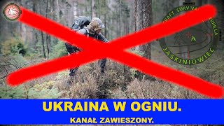 UKRAINA W OGNIU. zawieszenie kanału.