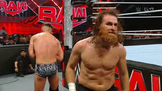 WWE RAW SAMI ZAYN VS LUDWIG KAISER 09/23/24