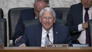 Senator Wicker Leads Armed Services Republicans in Hearing for Top TRANSCOM, USFK Officials