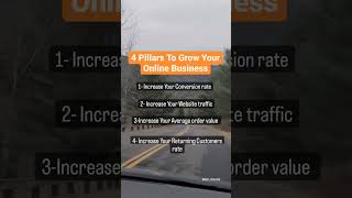 4 Pillars To Grow Your Online Business 📈🚀🎯