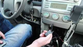 Toyota Camry 2007-2011 Bluetooth Extension installation by GTA Car Kits