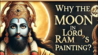 "Grace of Ram" Oil Painting | Diwali Special Art | Why is the Moon Important in Lord Ram's Painting?