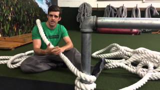 Neverending Rope Pull to Develop Grip Strength for BJJ