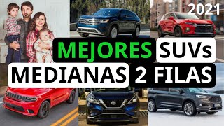 Las MEJORES SUVs MEDIANAS de 2 filas