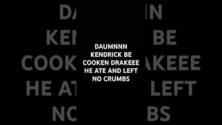 He ate and left no crumbs #@kendricklamar #music#ATE