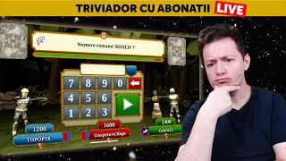 Triviador cu abonatii LIVE #1