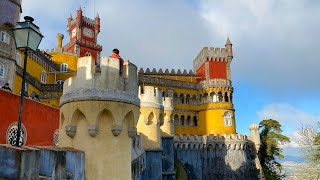 Picturesque Pena Palace - Sintra, Portugal 🇵🇹