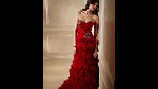 Long Red Prom Dresses 2012