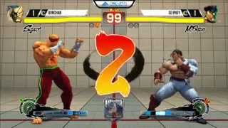 Bonchan (Sagat) vs SD Pnoy (Bison) - EVO 2015 USF4 Pools - 720p/60fps