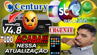 MÍDIA B0X B7 CENTURY URGENTE NÃO FAÇAM ESSA ATUALIZAÇÃO VCS VÃO PERDER AS CONFIGURAÇÕES VEJAM AQUI??