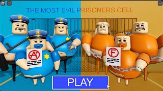 POLICE PRISON VS CRIMINAL BARRY RUN OBBY || ROBLOX FULL GAMEPLAY ADVENTURE