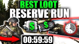 PVE RESERVE LOOT RUN CHALLENGE! Escape From Tarkov PVE