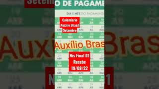 Calendário Auxílio Brasil Setembro