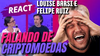 ✂ Augusto Backes REAGINDO a Louise Barsi e Felipe Ruiz no Pânico Falando de CRIPTOMOEDAS...