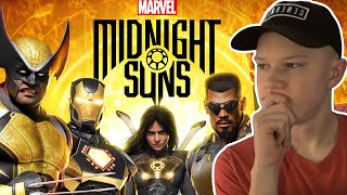 Reacting to MARVEL MIDNIGHT SUNS Official Reveal Announcement - Marvel Midnight Suns