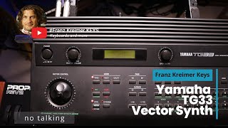 Yamaha TG33 Vector Synth