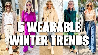 ❄️ 5 WINTER Trends You'll WANT to Wear! | Fashion Over 50