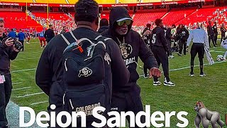 I WAS ON THE FEILD WITH COACH PRIME (DEION SANDERS)WHEN COLORADO LOST TO KANSAS CITY 😳😳😳