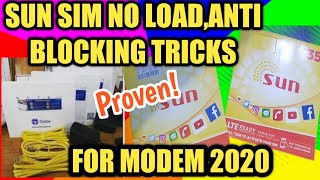 Sun No load,No blocking,No lag/modem tricks 2020 not click bait.