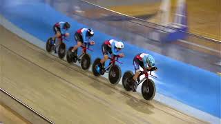 Entraînement de la poursuite par équipe 4 km | Team pursuit training 4 km