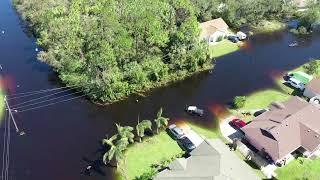 09.30.2022 City of North Port. Sumter Sylvania Hansard. Flooding caused by Hurricane IAN