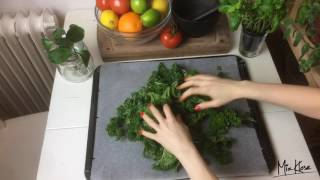 Kale crisps, a simple snack!