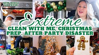 CHRISTMAS PREP 2024 | CLEAN WITH ME | EXTREME CLEANING MOTIVATION | MIDEA FLEXIFY OVEN | MarieLove