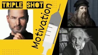 Triple Shot Motivation advice from 3 biggest men in the world