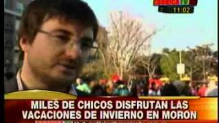 Vacaciones de invierno en Morón   CRÓNICA TV