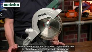 Metabo 1100W Laser-Cut Mitre Saw | XMS24MITRE | Real Deals For You